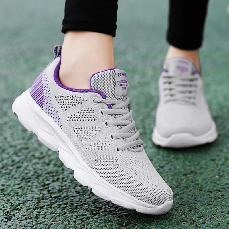 Breathable Women Vulcanized Shoes Lightweight Women's Casual Shoes Lace Up Sneakers Outdoor Sports Tennis Soft Walking Shoes
Breathable Women Vulcanized Shoes Lightweight Women's Casual Shoes Lace Up Sneakers Outdoor Sports Tennis Soft Walking Shoes