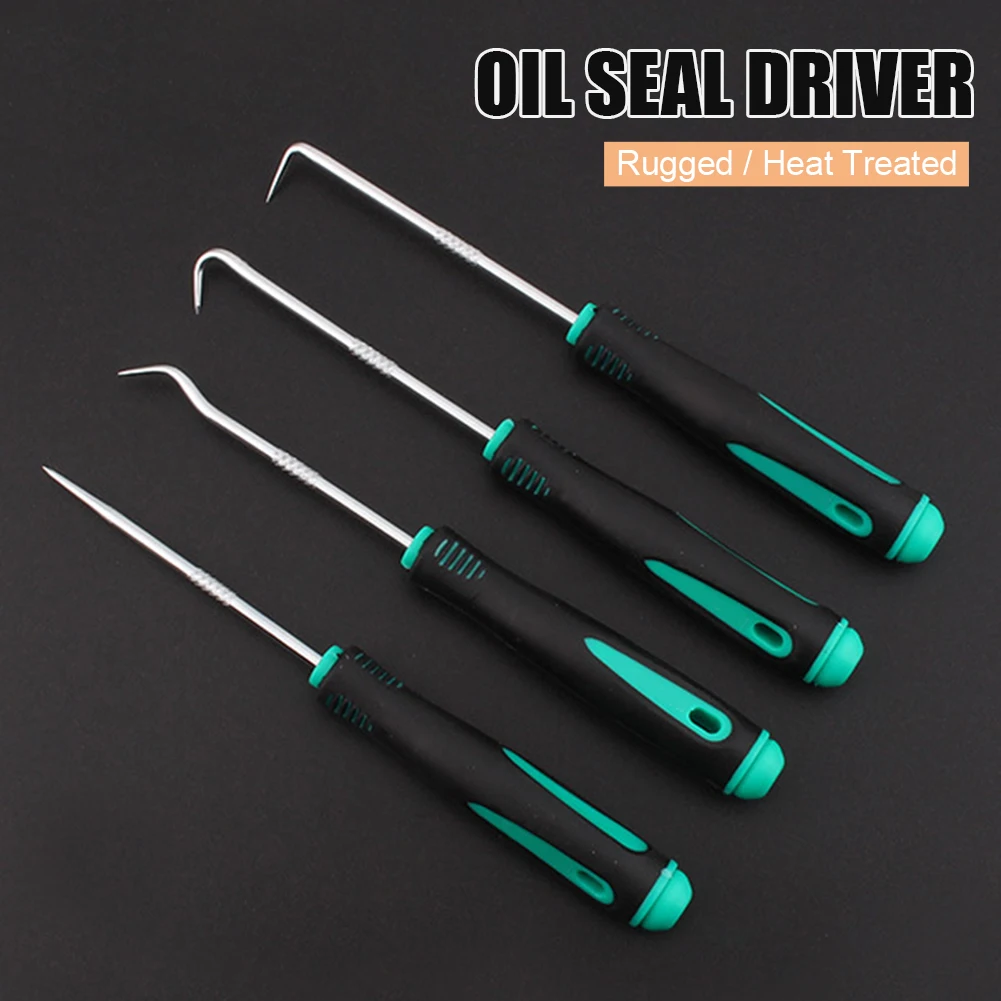 4Pcs 240mm/165mm Car Oil Seal Screwdrivers O-ring Gasket Washer Puller Remover Pick and Hook Set Auto Repair Tools Accessories
4Pcs 240mm/165mm Car Oil Seal Screwdrivers O-ring Gasket Washer Puller Remover Pick and Hook Set Auto Repair Tools Accessories