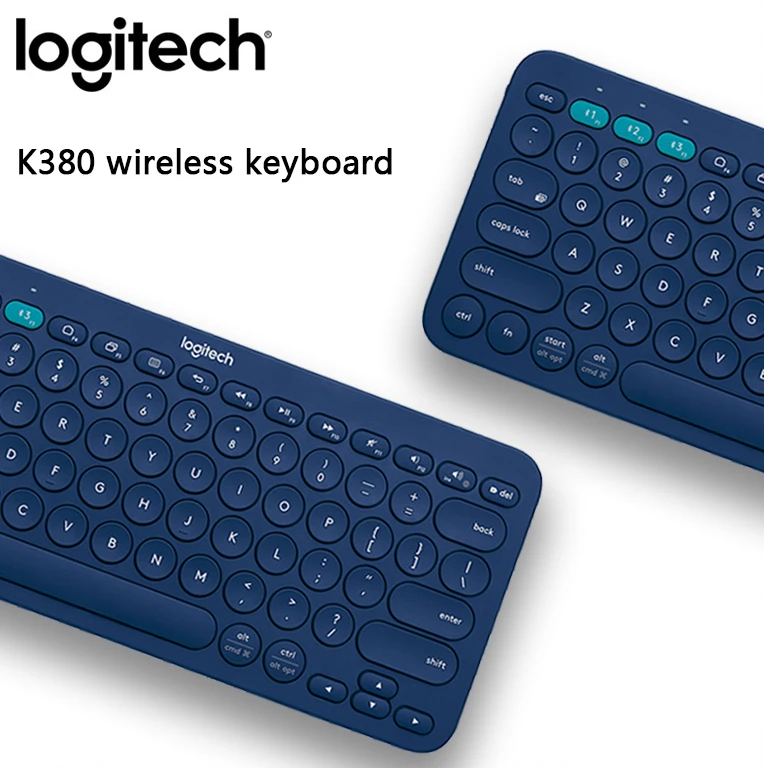 

Беспроводная Bluetooth-клавиатура Logitech K380, портативное многофункциональное устройство, Apple phone, ipad, компьютер, mac, Ультратонкая искусственная кож...