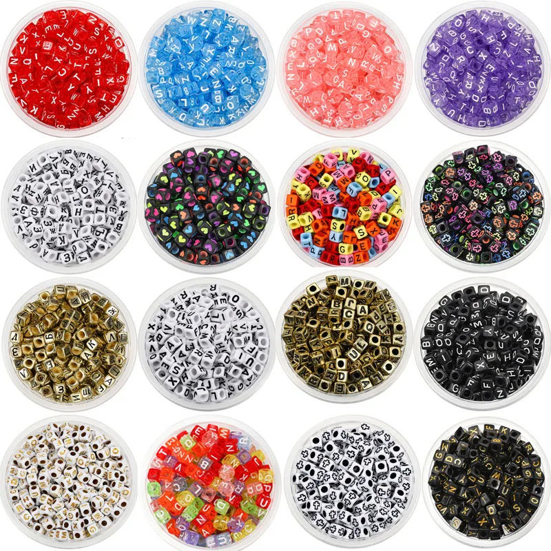 6*6mm Alphabet Beads Acrylic Square with Colored Letter for Bracelets Pony Seed Beads for Jewelry Making 
6*6mm Alphabet Beads Acrylic Square with Colored Letter for Bracelets Pony Seed Beads for Jewelry Making