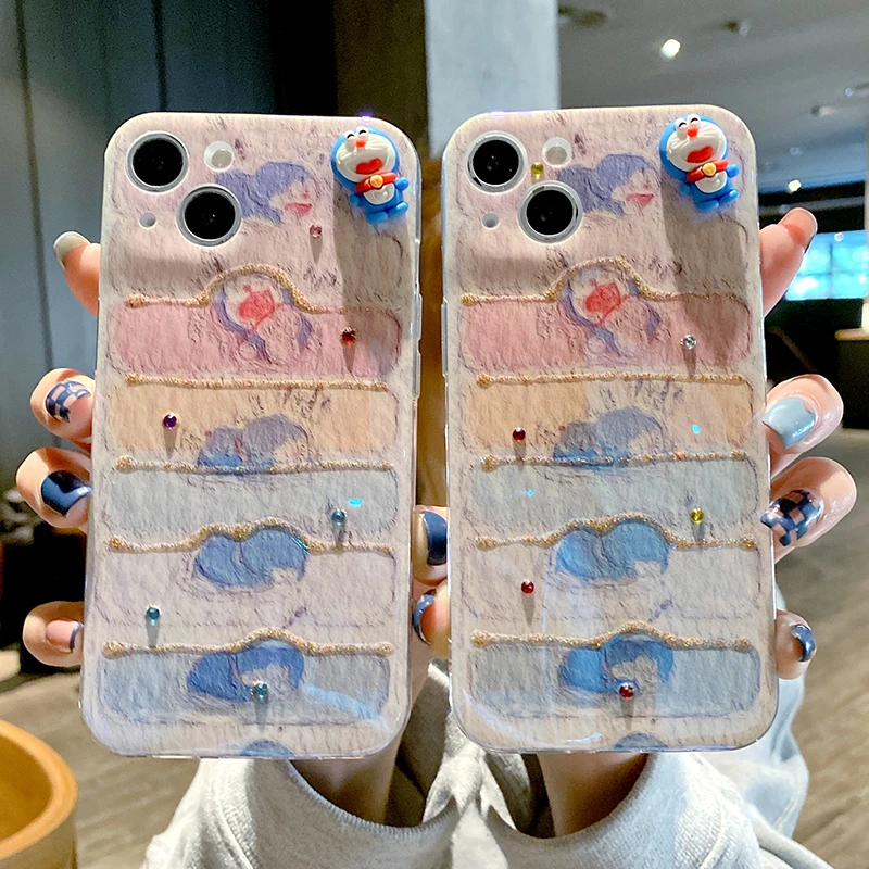 Bandai Cute 3D Doll Cartoon Doraemon Phone Case for Huawei P30 P40 P50 Pro mate30 40 Pro Honor 50 60 nova7 8 SE Cover
Bandai Cute 3D Doll Cartoon Doraemon Phone Case for Huawei P30 P40 P50 Pro mate30 40 Pro Honor 50 60 nova7 8 SE Cover