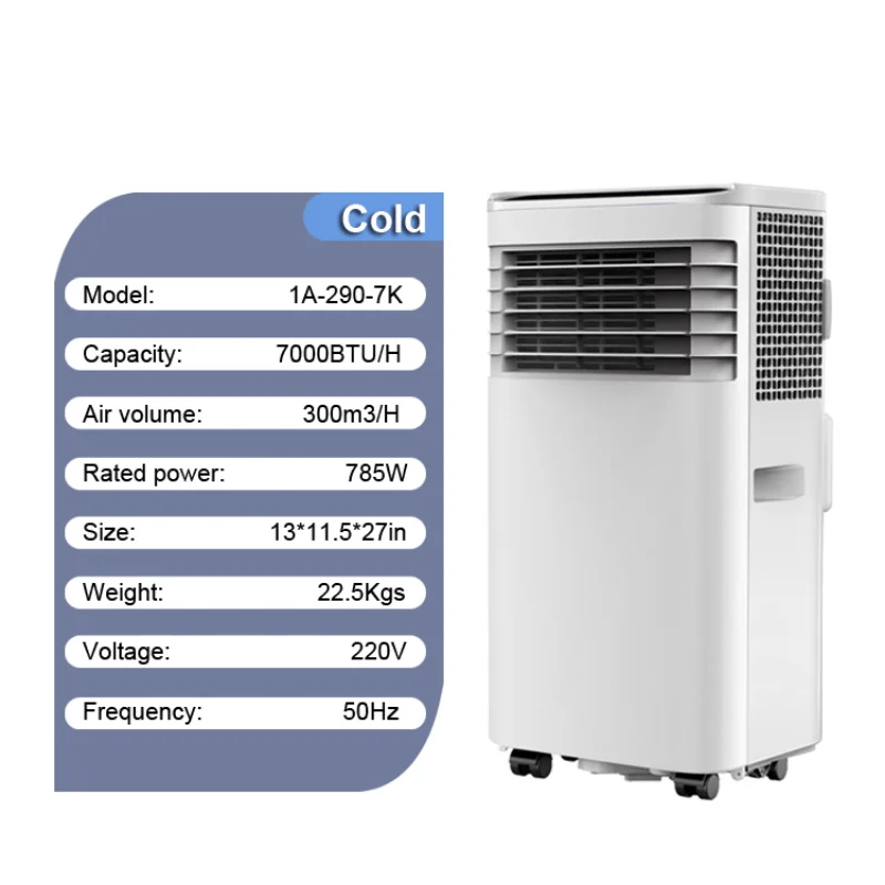Best Smart Air Conditioners Outdoor Aircond Portable 7000 BTU Climatiseur Room Mini Mobile Portable Ac Air Conditioner for Home
Best Smart Air Conditioners Outdoor Aircond Portable 7000 BTU Climatiseur Room Mini Mobile Portable Ac Air Conditioner for Home