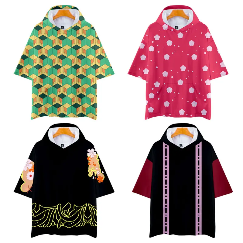 New Demon Slayer: Kimetsu no Yaiba cosplay t shirt Kibutsuji Muzan Douma Sabito Makomo Anime men hooded tshirt summer Tops
New Demon Slayer: Kimetsu no Yaiba cosplay t shirt Kibutsuji Muzan Douma Sabito Makomo Anime men hooded tshirt summer Tops