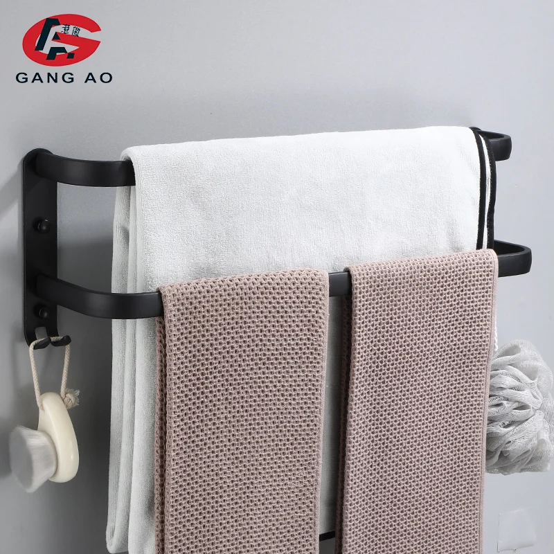 Punch-free space aluminum towel rack towel bar toile punch nail-free hanging rod bathroom pendant toilet single rod
Punch-free space aluminum towel rack towel bar toile punch nail-free hanging rod bathroom pendant toilet single rod