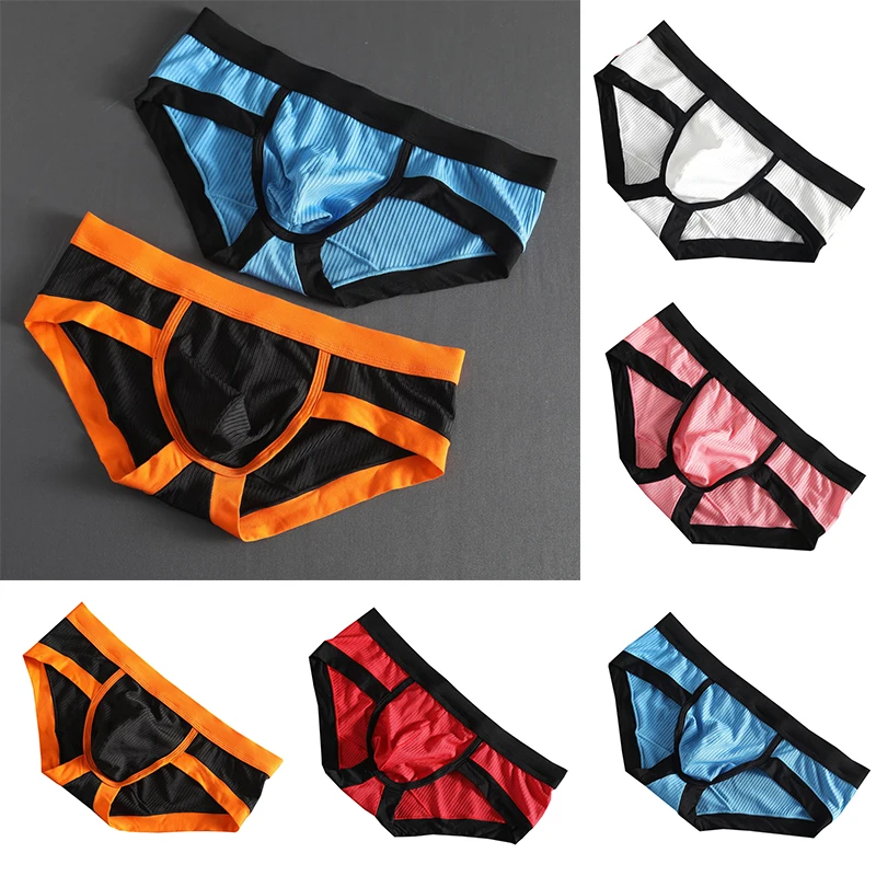 Multicolor Stripe Briefs Underwear Bulge Pouch Panties Highly Elastic Youth Boxer Shorts Sexy Men Low Rise Shorts Lingeries Soft
Multicolor Stripe Briefs Underwear Bulge Pouch Panties Highly Elastic Youth Boxer Shorts Sexy Men Low Rise Shorts Lingeries Soft