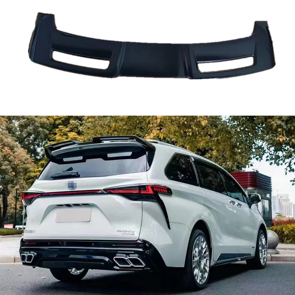 Глянцевый черный спойлер для заднего крыла багажника, подходит для Toyota Sienna 2021 2022 XL
Глянцевый черный спойлер для заднего крыла багажника, подходит для Toyota Sienna 2021 2022 XL