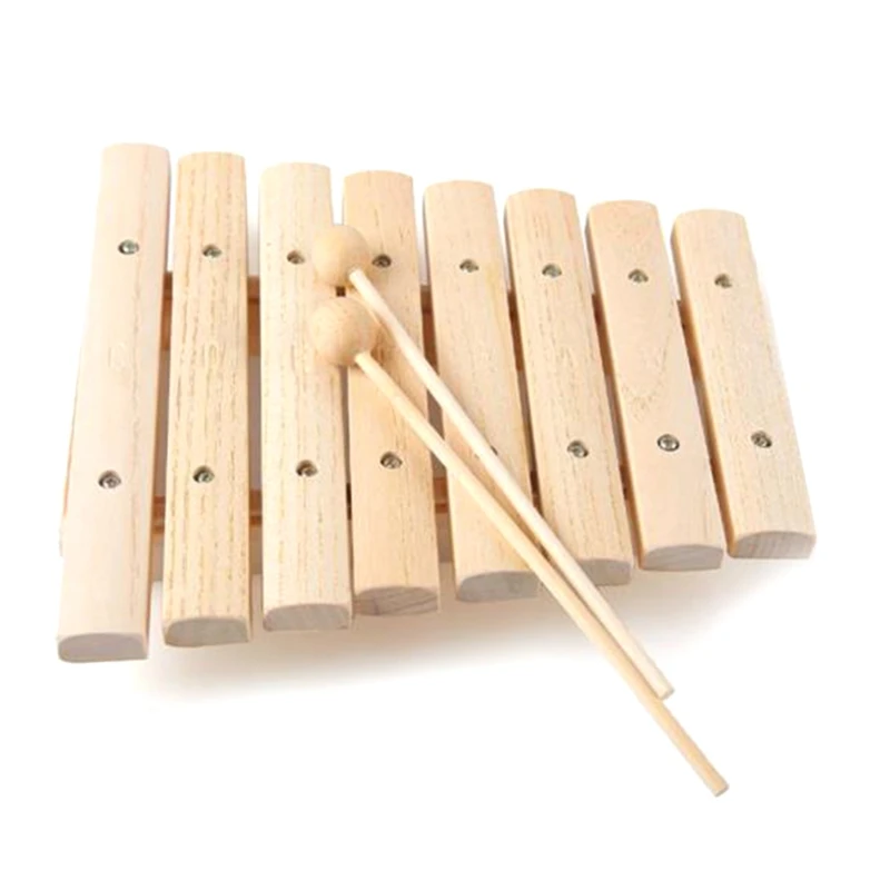 Children Kids Natural Wood Wooden 8 Tone Xylophone Percussion Toy Musical Instrument for Kids Music Develop
Children Kids Natural Wood Wooden 8 Tone Xylophone Percussion Toy Musical Instrument for Kids Music Develop