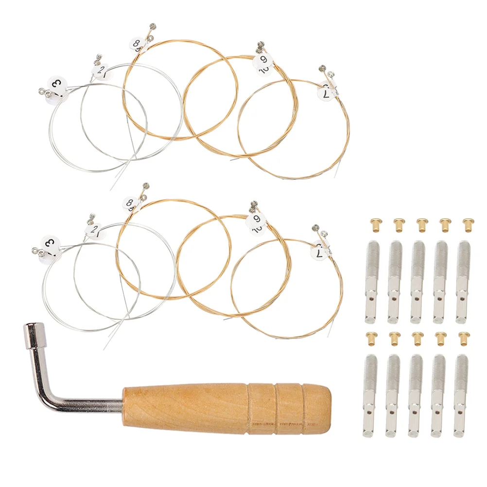 Lyre Set Strings Replacement Parts Accoustic Guitar Strings Accessories Changing String Lyre Metal Lyre Harp Peg Guitar Parts
Lyre Set Strings Replacement Parts Accoustic Guitar Strings Accessories Changing String Lyre Metal Lyre Harp Peg Guitar Parts