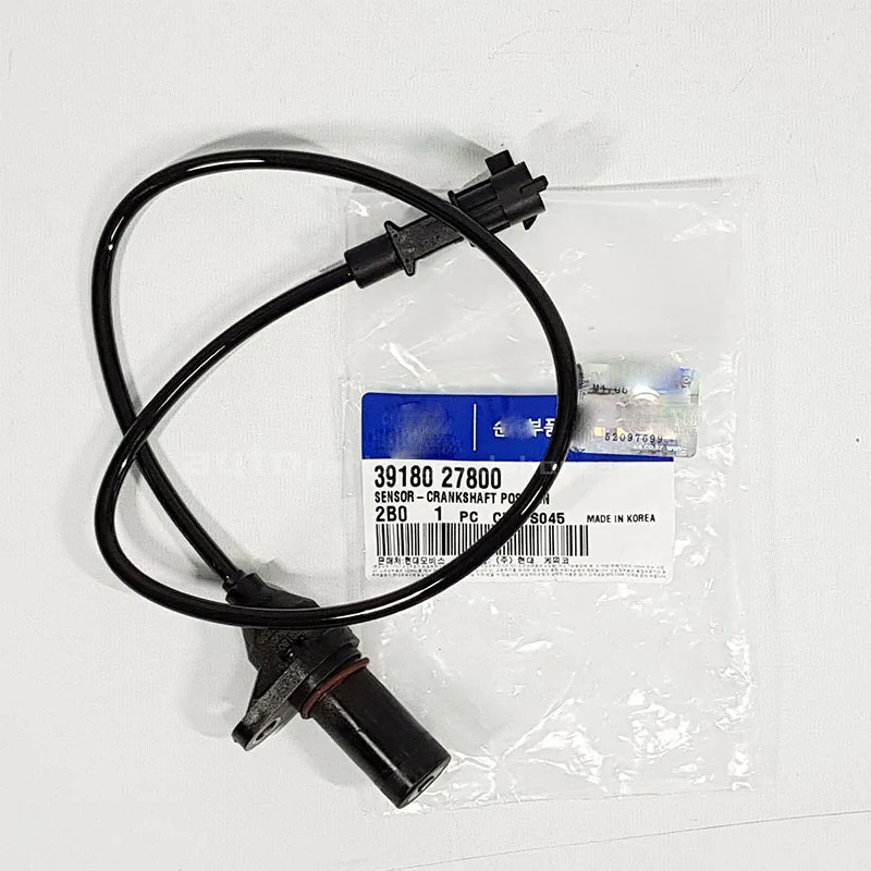 39180-27800 Crankshaft Position Sensor 39180-27800 for Hyundaii Kia Santa Fe 2005-2009 3918027800
39180-27800 Crankshaft Position Sensor 39180-27800 for Hyundaii Kia Santa Fe 2005-2009 3918027800