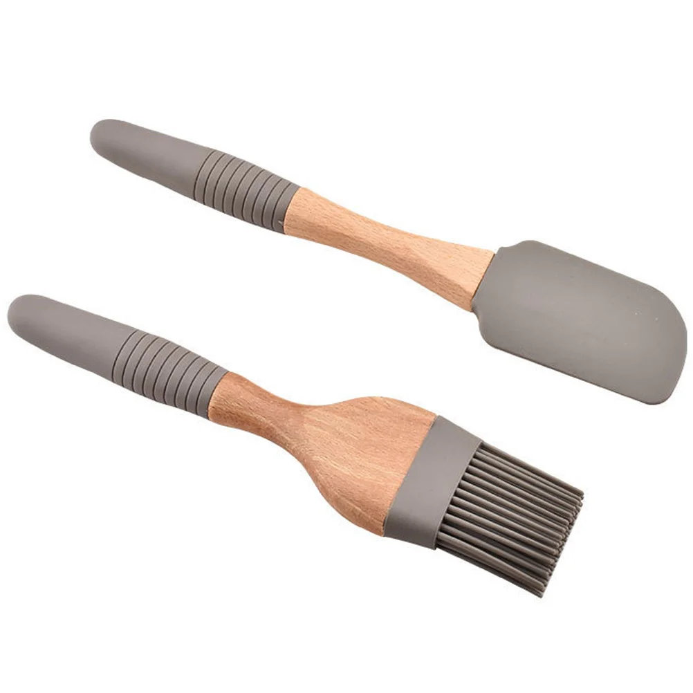 Oil Scraper Brush Set Cake Scraper Bbq Brush Barbecue Grilling Brush Kitchen Silicone Brush Wood Cream Spatula
Oil Scraper Brush Set Cake Scraper Bbq Brush Barbecue Grilling Brush Kitchen Silicone Brush Wood Cream Spatula
