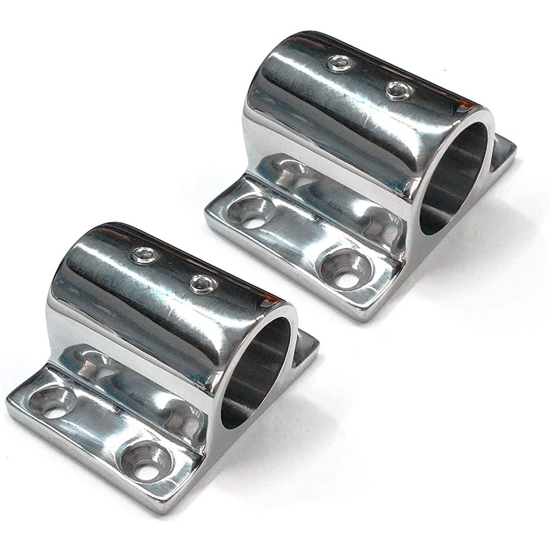 1 Pair Marine Boat Hand Rail 316 Stainless Steel 90 Degree Stanchion Rectangle Base Mount Hand Rail For 22Mm Tube
1 Pair Marine Boat Hand Rail 316 Stainless Steel 90 Degree Stanchion Rectangle Base Mount Hand Rail For 22Mm Tube