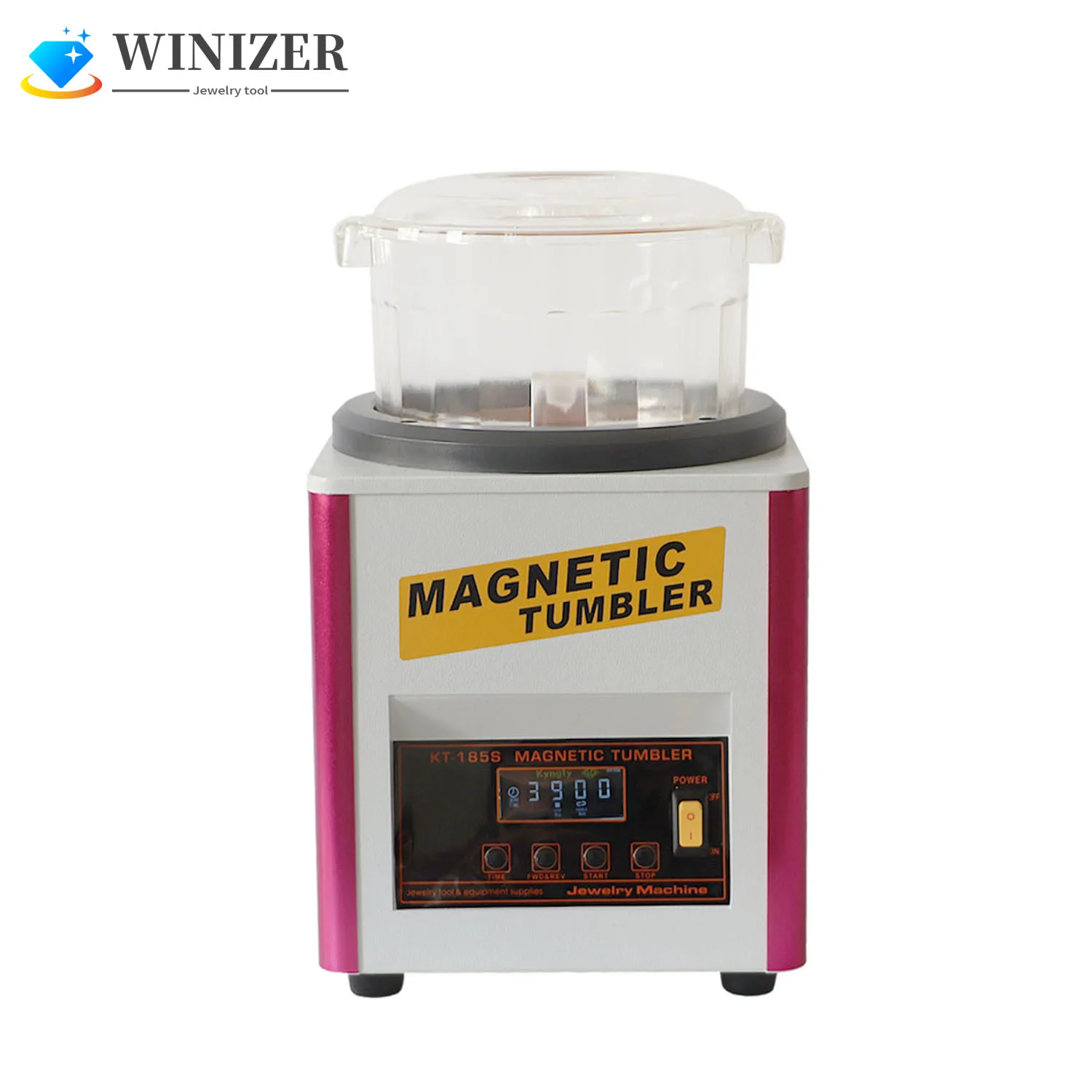 Kt-185S Magnetic Tumbler Jewelry Polisher Finisher Machin 7.3 Inch Magnetic Polisher with Adjustable Speed for Jewelry
Kt-185S Magnetic Tumbler Jewelry Polisher Finisher Machin 7.3 Inch Magnetic Polisher with Adjustable Speed for Jewelry