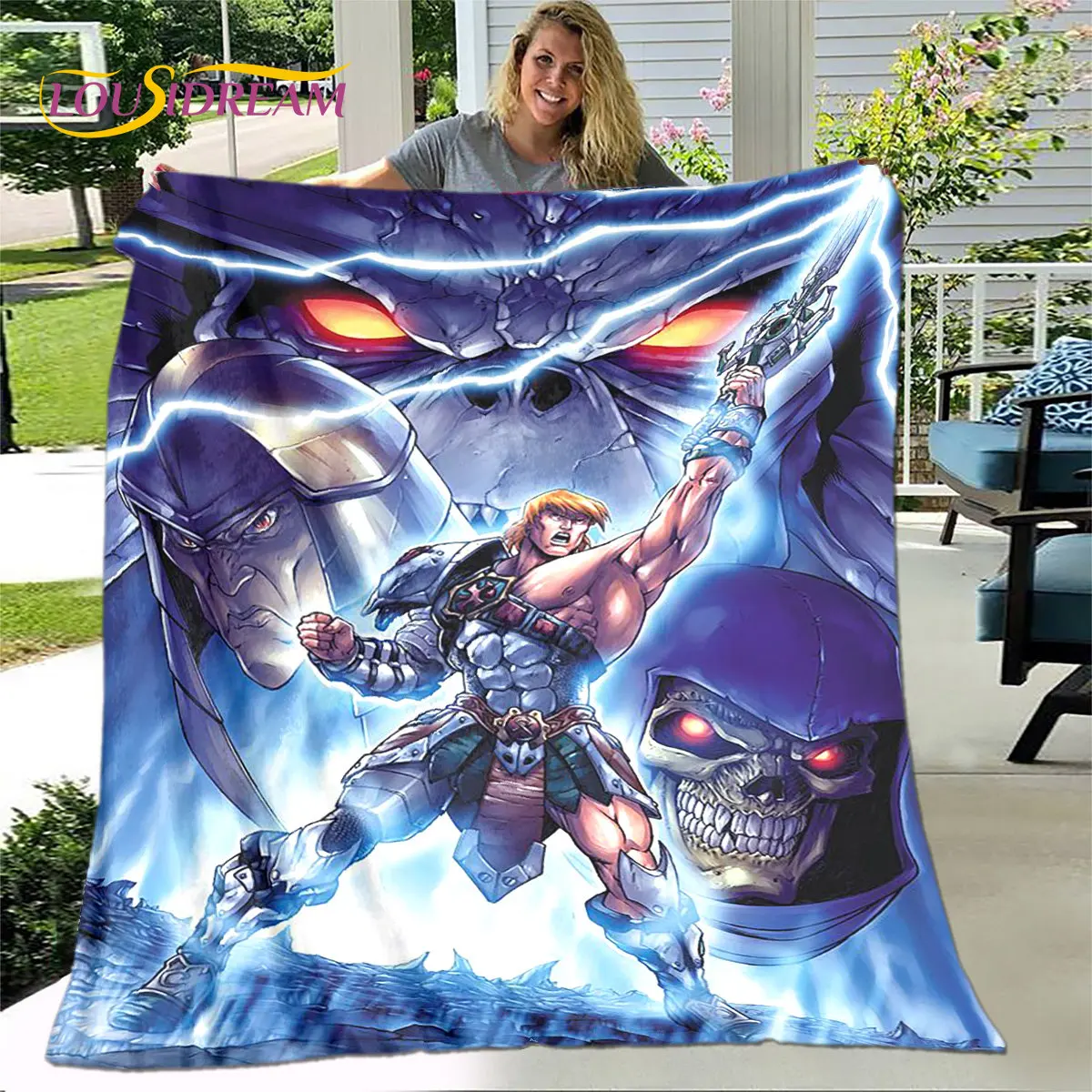 He Man Masters of the Universe Soft Plush Blanket,Flannel Blanket Throw Blanket for Living Room Bedroom Bed Sofa Picnic Cover
He Man Masters of the Universe Soft Plush Blanket,Flannel Blanket Throw Blanket for Living Room Bedroom Bed Sofa Picnic Cover