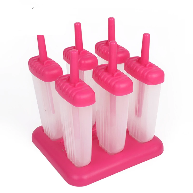 6Pcs Ice Cream Mold Ice Lolly Maker Popsicle Mold Set Square Pentagram DIY Ice Cream Tubes Makers Ice Cube Tray
6Pcs Ice Cream Mold Ice Lolly Maker Popsicle Mold Set Square Pentagram DIY Ice Cream Tubes Makers Ice Cube Tray