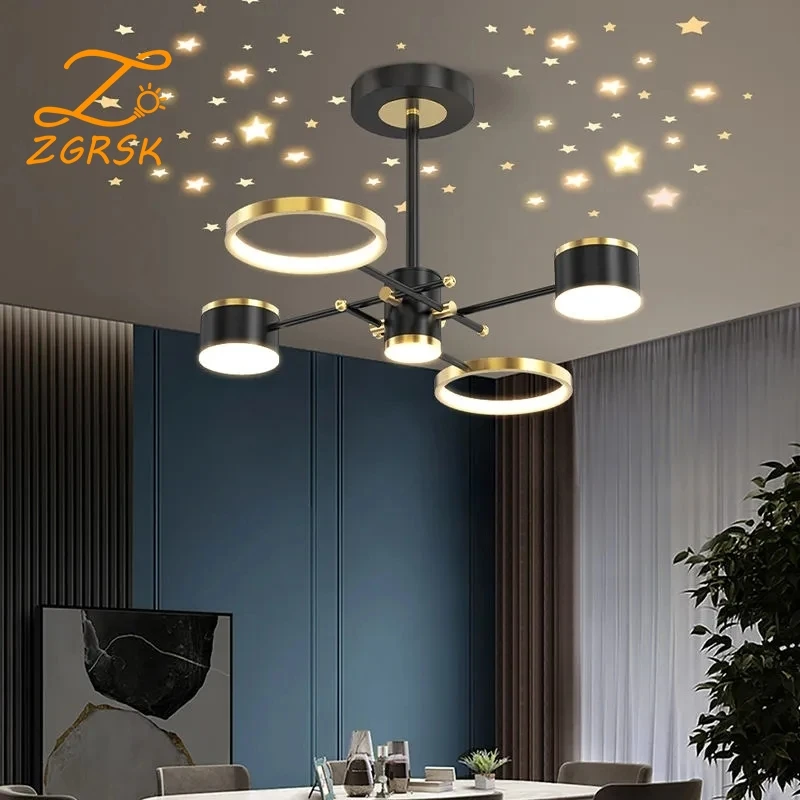 Modern LED Chandelier Lighting For Living Room Bedroom Chandeliers Ceiling Lamp Gold Frame Aluminum Indoor Fixture Light Lustres
Modern LED Chandelier Lighting For Living Room Bedroom Chandeliers Ceiling Lamp Gold Frame Aluminum Indoor Fixture Light Lustres