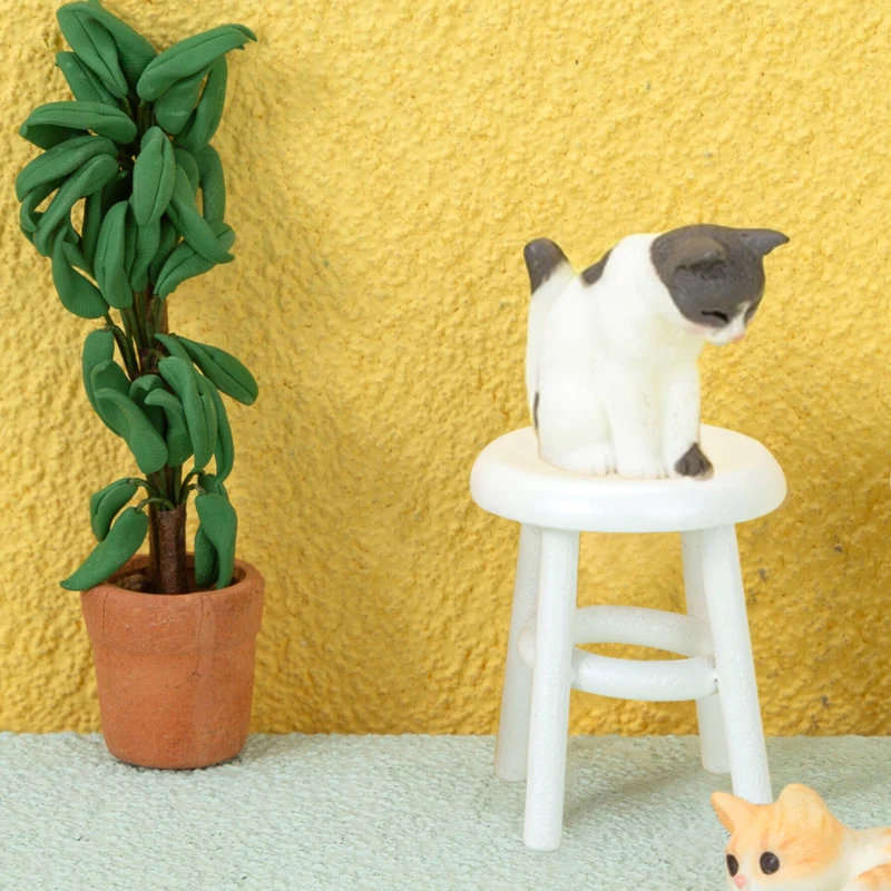 1PC 1:12 Dollhouse Miniature Wooden Furniture High Stool Tea Bar Stool White Round Chair Furniture Dollhouse Home Decoration Toy
1PC 1:12 Dollhouse Miniature Wooden Furniture High Stool Tea Bar Stool White Round Chair Furniture Dollhouse Home Decoration Toy