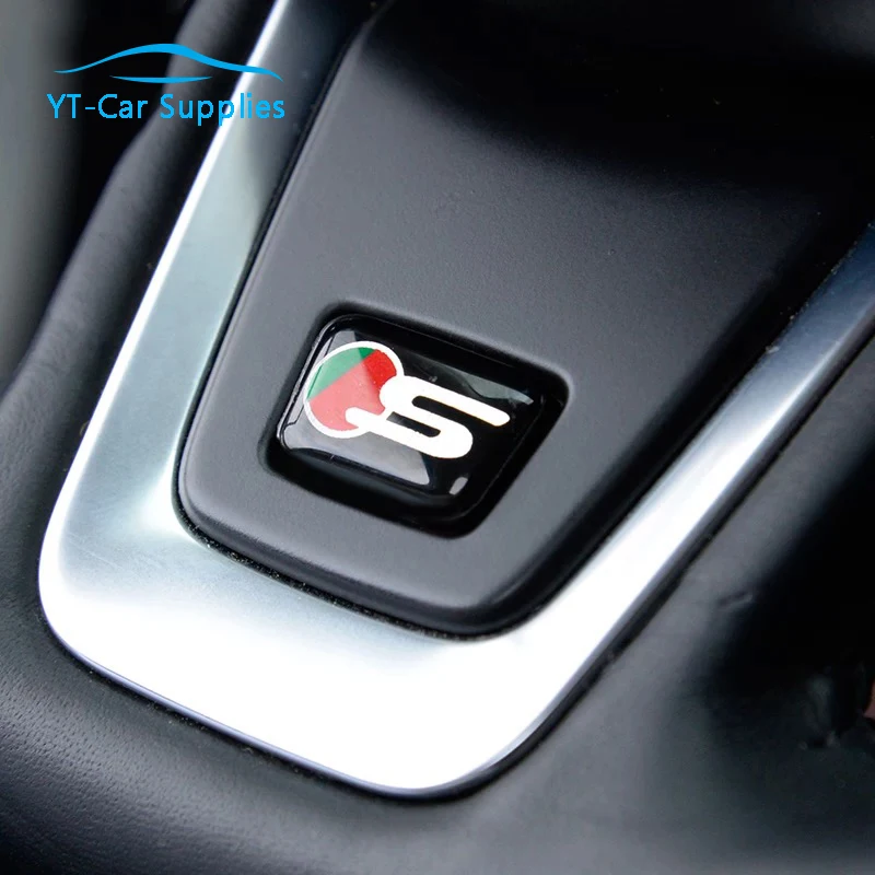 Car Steering Wheel Performance S R Sticker Sports Version Accessories For Jaguar F-pace XE XF XFL F-Type R-sport
Car Steering Wheel Performance S R Sticker Sports Version Accessories For Jaguar F-pace XE XF XFL F-Type R-sport