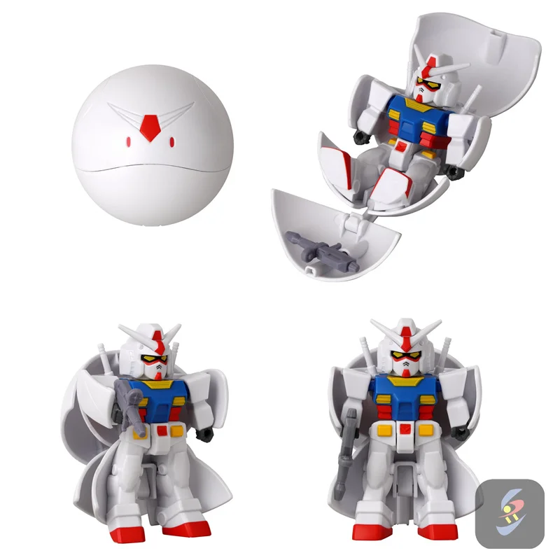 Bandai Cartoon Rx-78-2 Mobile Suit Gundam Toy Model Deformed Gashapon Toy Cartoon Doll Desktop Ornaments small gift
Bandai Cartoon Rx-78-2 Mobile Suit Gundam Toy Model Deformed Gashapon Toy Cartoon Doll Desktop Ornaments small gift