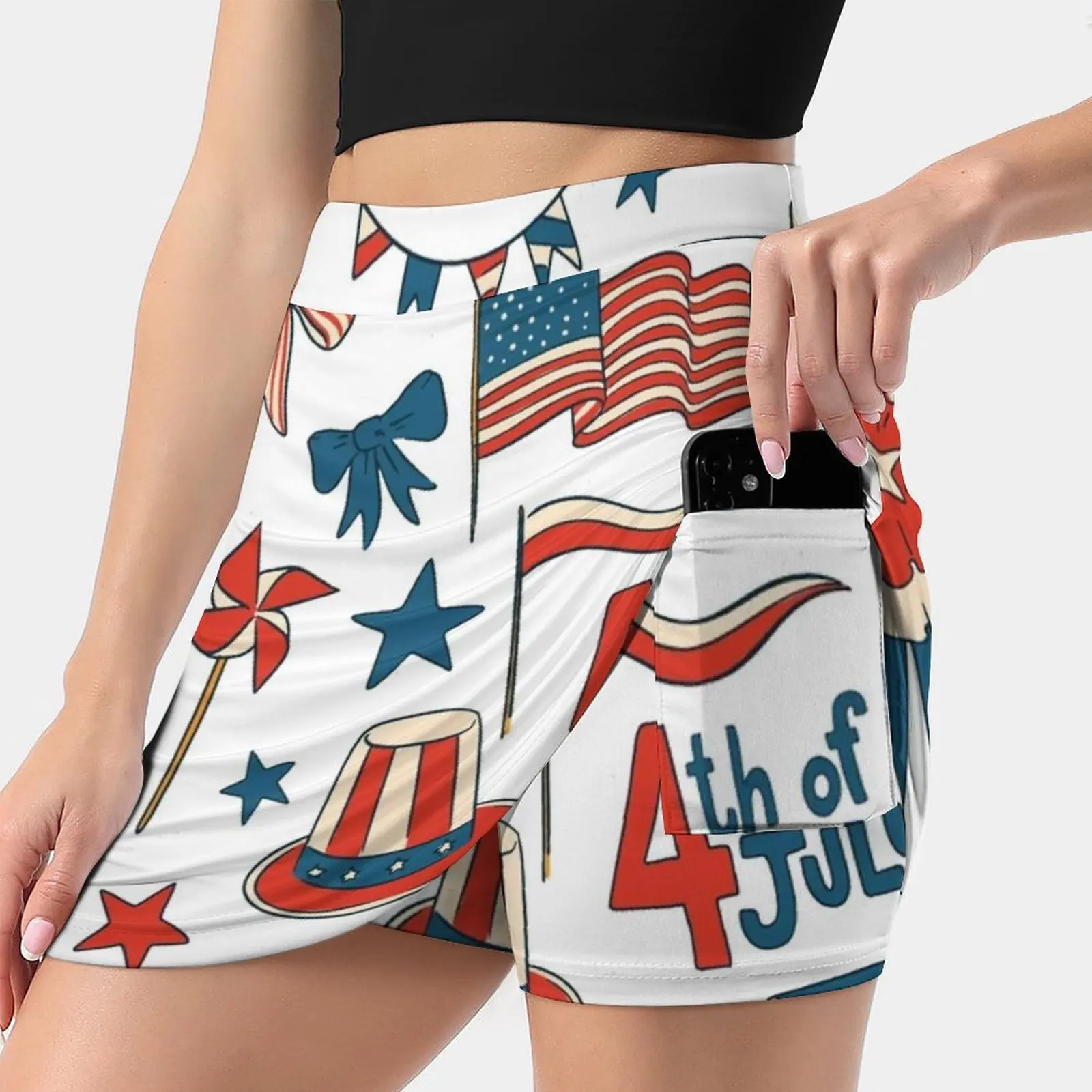 Day Elements Collection Women's skirt Aesthetic skirts New Fashion Short Skirts Day Collection Elements 4Th Of July Usa Flag
Day Elements Collection Women's skirt Aesthetic skirts New Fashion Short Skirts Day Collection Elements 4Th Of July Usa Flag