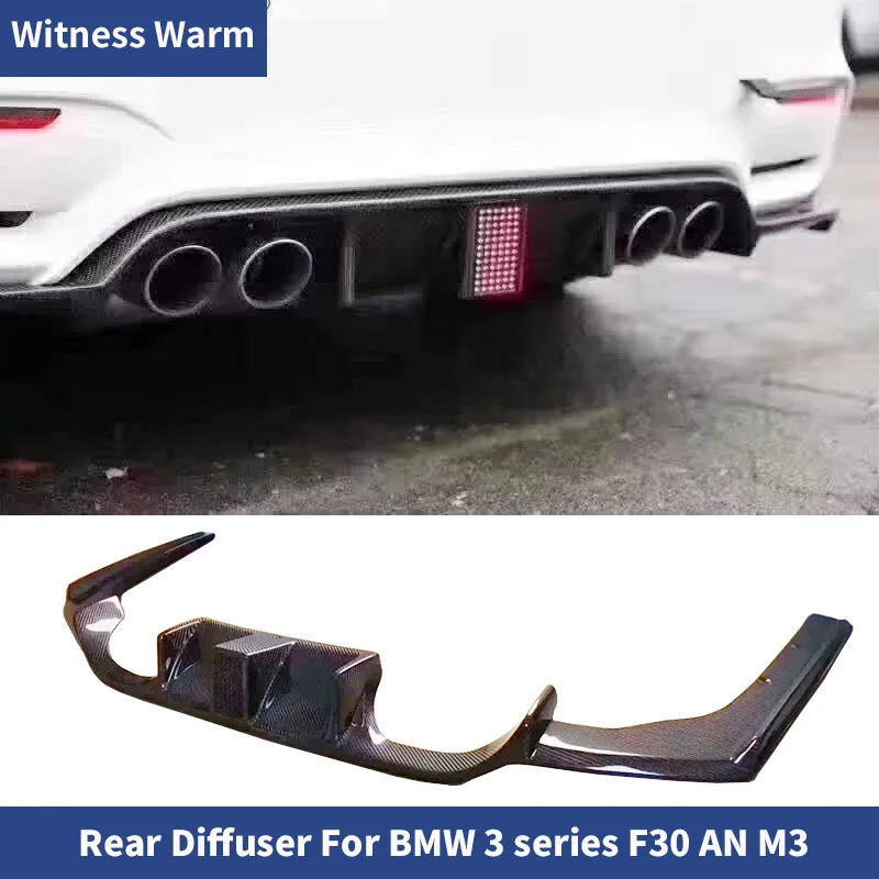 Carbon Fiber Racing Rear Bumper Lip Diffuser With LED Light For BMW 3 Series F30 318i 320i 328i 335i 340i M3 2012-2018
Carbon Fiber Racing Rear Bumper Lip Diffuser With LED Light For BMW 3 Series F30 318i 320i 328i 335i 340i M3 2012-2018