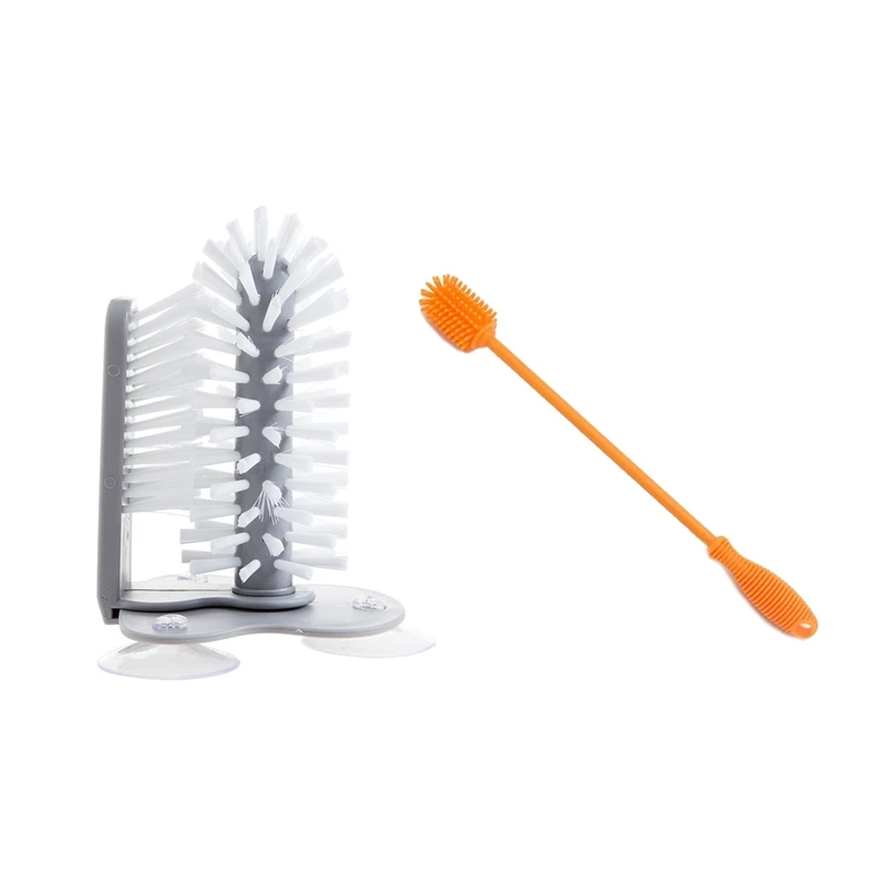 Силиконовая присоска для мытья раковины и бутылок
Силиконовая присоска для мытья раковины и бутылок