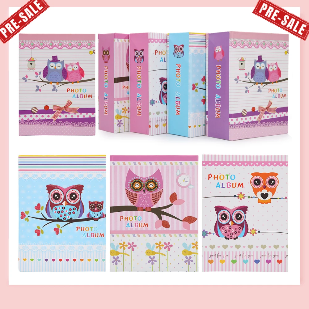 1PC 6 Inch Photo Album 100 Sheets Family Wedding Pictures Storage Case Cartoon Owl Print Cover Memory Book 12x16.5x5cm Random
1PC 6 Inch Photo Album 100 Sheets Family Wedding Pictures Storage Case Cartoon Owl Print Cover Memory Book 12x16.5x5cm Random