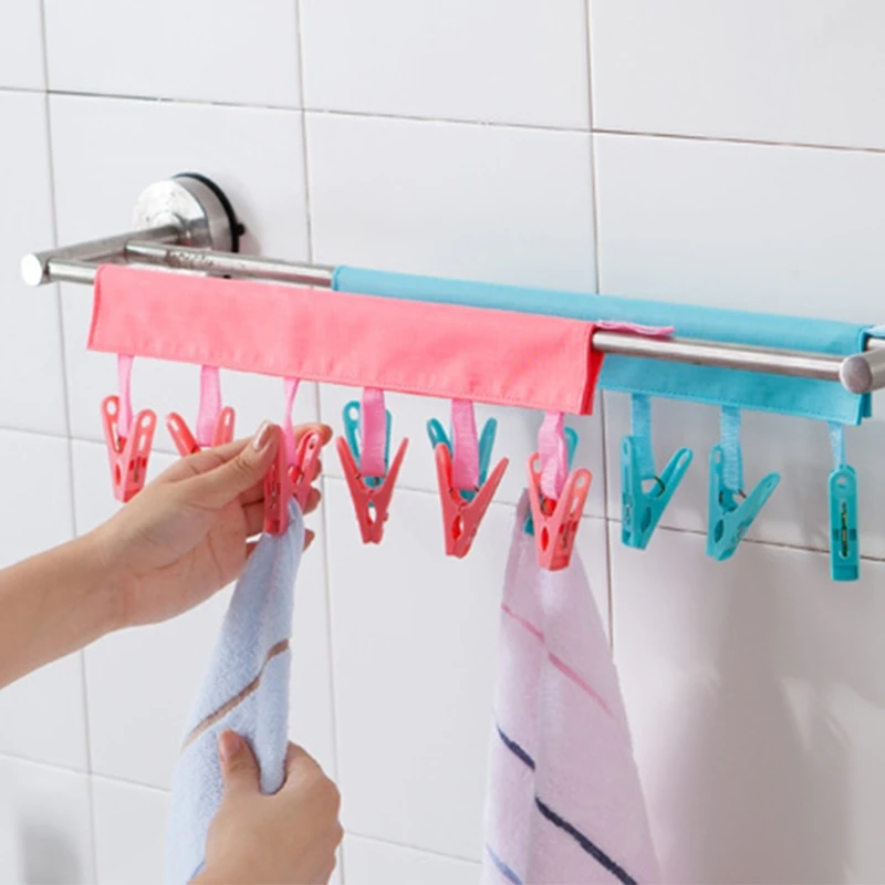 Cloth Hanger Clips Multifunction Clothespin Travel Supplies Foldable Clothes Rack Drying Cloth Hanger Socks Drying Racks M68E
Cloth Hanger Clips Multifunction Clothespin Travel Supplies Foldable Clothes Rack Drying Cloth Hanger Socks Drying Racks M68E