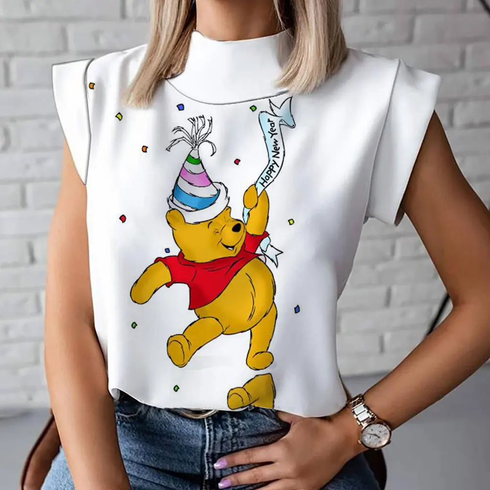 Disney 2023 Summer New Harajuku Street Student Cartoon Print Ladies T-shirt Sleeveless Top Loose All-Match Vest Y2K
Disney 2023 Summer New Harajuku Street Student Cartoon Print Ladies T-shirt Sleeveless Top Loose All-Match Vest Y2K