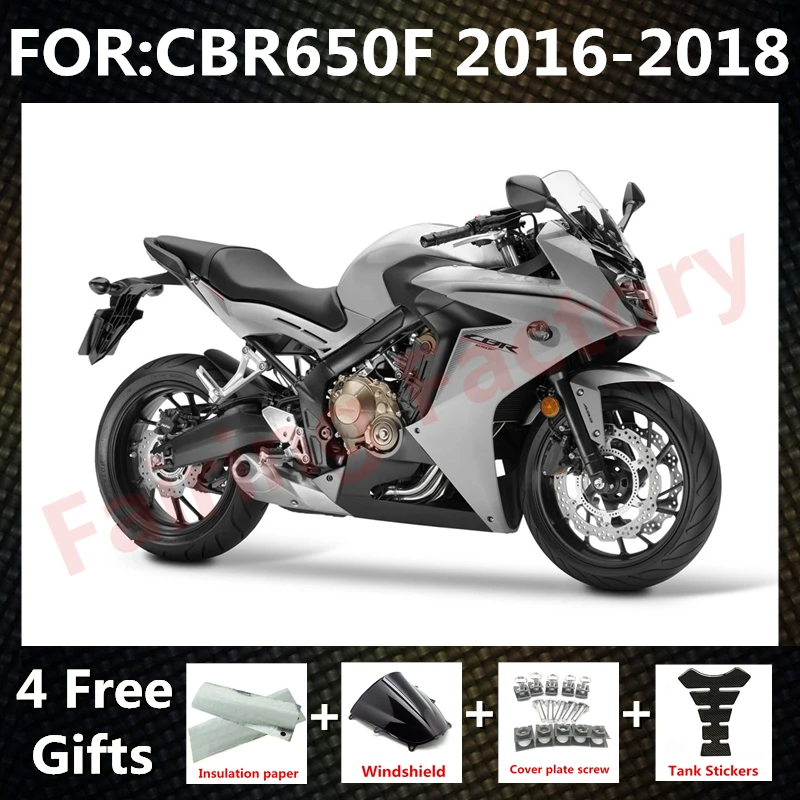 Новый комплект обтекателей для мотоцикла ABS подходит для CBR650F 2016 2017 2018 CBR650 F CBR 650F полный комплект обтекателей для кузова черный серый
Новый комплект обтекателей для мотоцикла ABS подходит для CBR650F 2016 2017 2018 CBR650 F CBR 650F полный комплект обтекателей для кузова черный серый