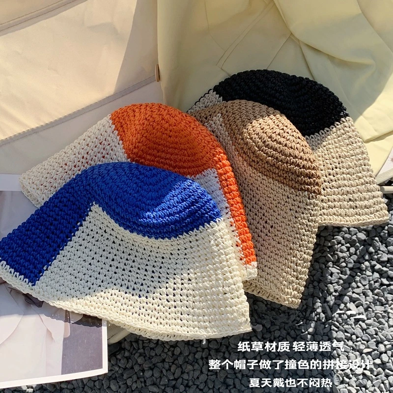 Japan Korea Crochet Beach Hat Women Summer Flowers Pure Hand-Woven Straw Sun Hat Sunshade Fisherman Hat Breathable Bucket Hat
Japan Korea Crochet Beach Hat Women Summer Flowers Pure Hand-Woven Straw Sun Hat Sunshade Fisherman Hat Breathable Bucket Hat