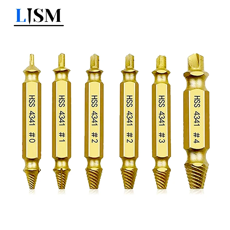 Damaged Screw Extractor Drill Bit Set Screw Extractor Stripped Broken Screw Easy Out Bolt Extractor Stud Strip Remover Bolt Tool
Damaged Screw Extractor Drill Bit Set Screw Extractor Stripped Broken Screw Easy Out Bolt Extractor Stud Strip Remover Bolt Tool
