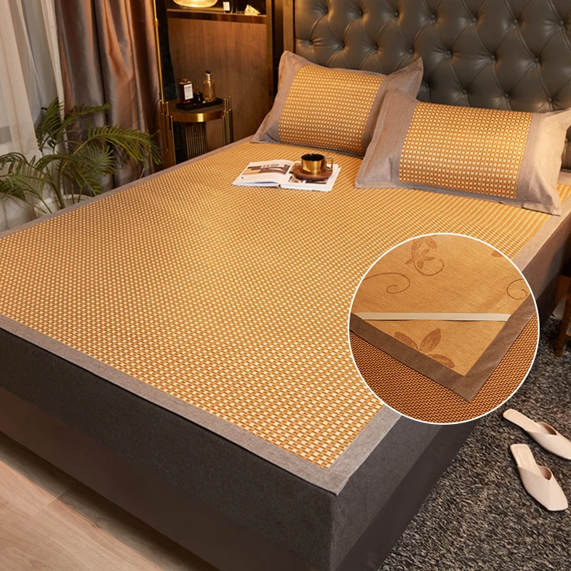 New Summer rattan mat adult children's cool sleeping mat kit 90/150/180cm portable foldable Single/double bed protection pad
New Summer rattan mat adult children's cool sleeping mat kit 90/150/180cm portable foldable Single/double bed protection pad