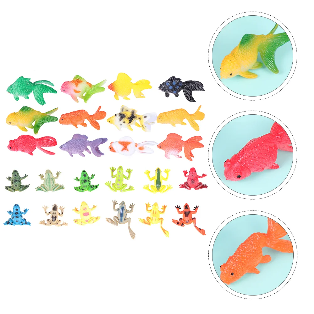 Figurine Animal Artificial Goldfish Toy Frog Kidsmini Miniature Frogs Fake Woodland Floating Toys Aquarium Gift Birthday
Figurine Animal Artificial Goldfish Toy Frog Kidsmini Miniature Frogs Fake Woodland Floating Toys Aquarium Gift Birthday