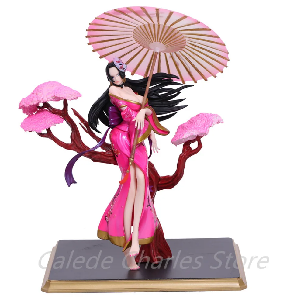 

25cm Anime One Piece Figure Pvc Gk Figure Kabuki Fashion Sexy Girl Action Boa Hancock Model Doll Toy Adult Collection Gift Toy