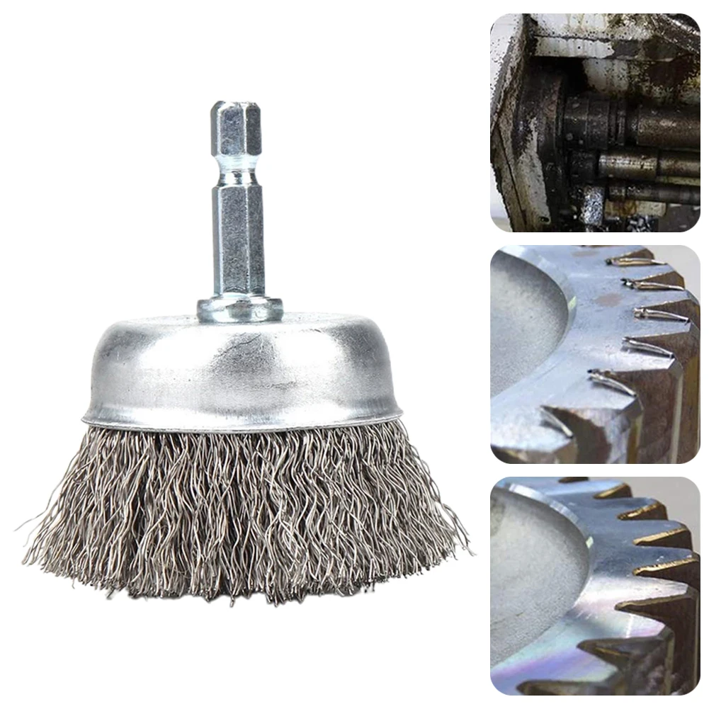 1pc 75mm Stainless Steel Wire Brush Wheel Brush Rust Removal For Car Cleaning Carving Polishing Deburring Cleaning Multi Tools
1pc 75mm Stainless Steel Wire Brush Wheel Brush Rust Removal For Car Cleaning Carving Polishing Deburring Cleaning Multi Tools