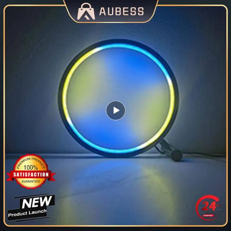 

Ring Broadcast Light Rgb App Control Atmosphere Light Lighting Lamps Desk Lamp Ambience Lamp Remote Control E-sports Table Lamp