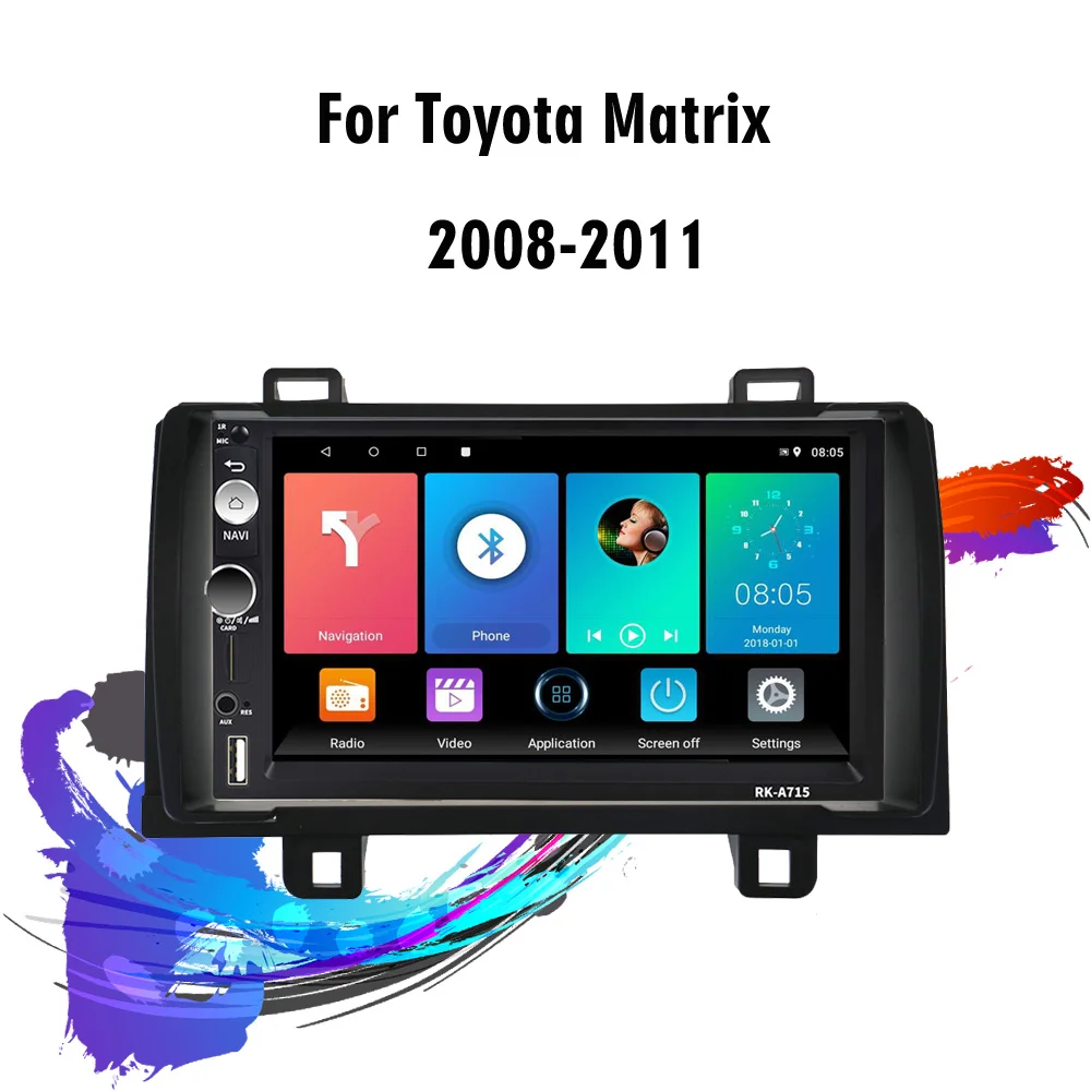 For Toyota Matrix Pontiac Vibe 2008-2011 7 " 2 Din Car Multimedia Player Head Unit Android GPS Navigation Autoradio Stereo WIFI
For Toyota Matrix Pontiac Vibe 2008-2011 7 " 2 Din Car Multimedia Player Head Unit Android GPS Navigation Autoradio Stereo WIFI
