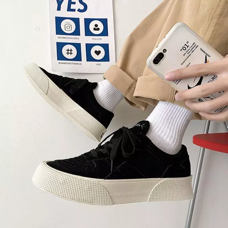 Shoes Sports Shoes Sneakers Platform Shoes Breathable Comfortable Student Thick Sole Shoes Big Head Harajuku Men's Shoes
Shoes Sports Shoes Sneakers Platform Shoes Breathable Comfortable Student Thick Sole Shoes Big Head Harajuku Men's Shoes