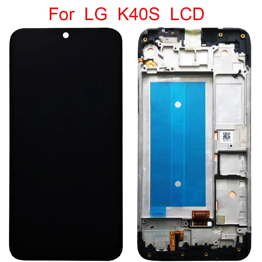 ЖК-дисплей 6,1 дюйма для LG K40S X430 X430EMW, дисплей с рамкой, аксессуары для замены для LG K40S LCD
ЖК-дисплей 6,1 дюйма для LG K40S X430 X430EMW, дисплей с рамкой, аксессуары для замены для LG K40S LCD