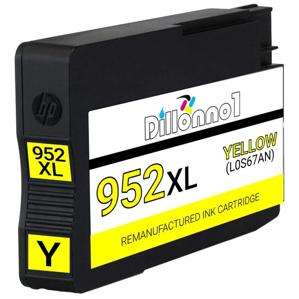 

Replacement HP 952XL L0S67AN Yellow Ink Cartridge for Officejet 7740 8702 8715