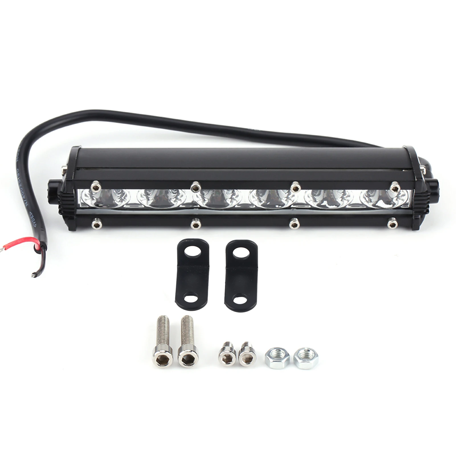 7inch 6 LED 30W 6000LM Car Work Light Strip Bar Roof Driving Spot Flood Lamp 9-36V
7inch 6 LED 30W 6000LM Car Work Light Strip Bar Roof Driving Spot Flood Lamp 9-36V