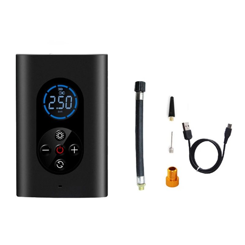 Electric Inflator Pump Car Air Pump Smart Digital Air Compressor Tire Inflator For Car Motorcycle Bicycle Basketball
Electric Inflator Pump Car Air Pump Smart Digital Air Compressor Tire Inflator For Car Motorcycle Bicycle Basketball