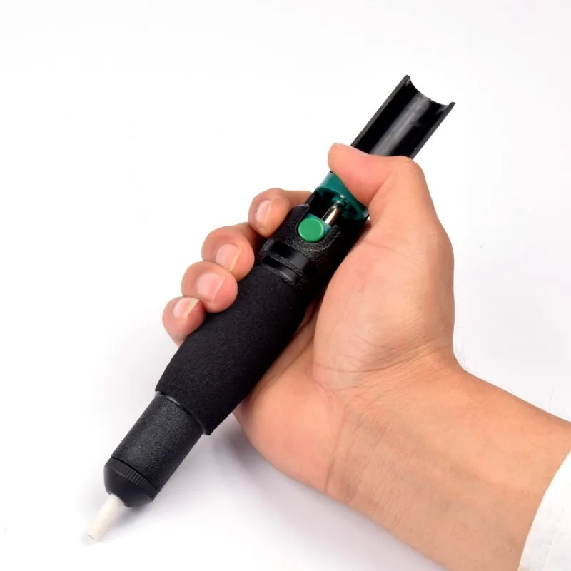 Plastic Powerful Desoldering Pump Suction Tin Vacuum Soldering Iron Desolder Gun Soldering Sucker Pen Removal Hand Welding Tools
Plastic Powerful Desoldering Pump Suction Tin Vacuum Soldering Iron Desolder Gun Soldering Sucker Pen Removal Hand Welding Tools