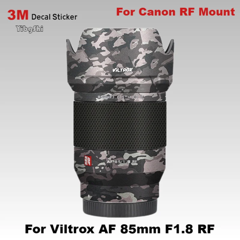 Для Viltrox AF 85 мм F1.8 RF (для крепления Canon RF) наклейка на объектив камеры виниловая