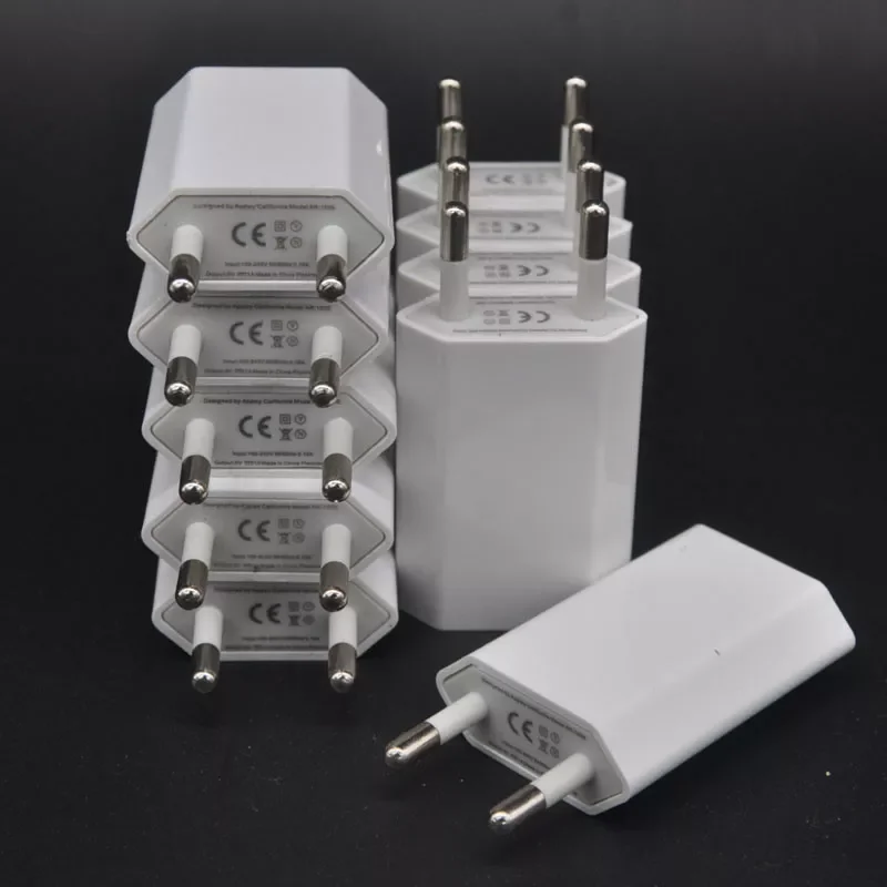 5V 1A EU AC Plug Travel Wall USB Charger Adapter For iPhone 4 4S 5S 6S 6PLUS For Samsung Galaxy S3 S4 Note 3 Note 4
5V 1A EU AC Plug Travel Wall USB Charger Adapter For iPhone 4 4S 5S 6S 6PLUS For Samsung Galaxy S3 S4 Note 3 Note 4