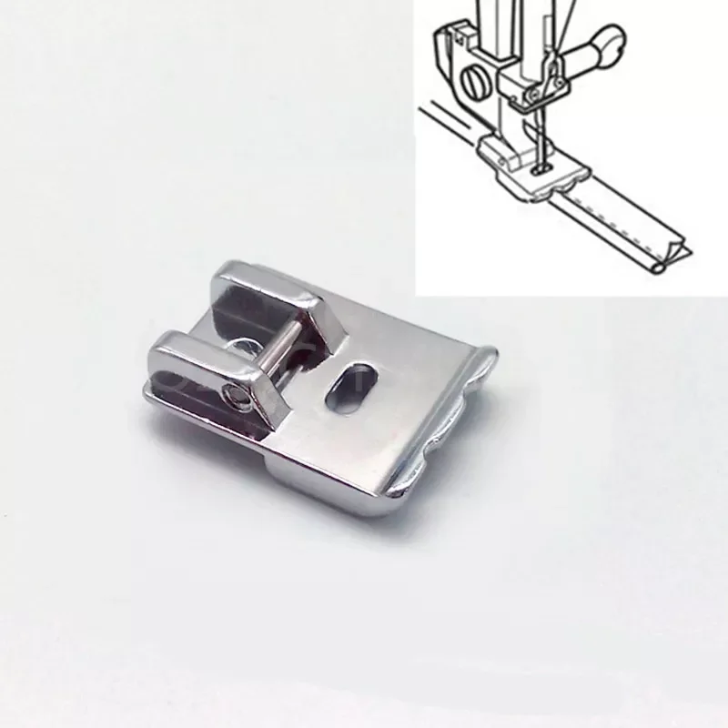Accessories Piping presser foot - Fits All Low Shank Snap-On Singer, Brother, Babylock, Janome and More! 5BB5174
Accessories Piping presser foot - Fits All Low Shank Snap-On Singer, Brother, Babylock, Janome and More! 5BB5174