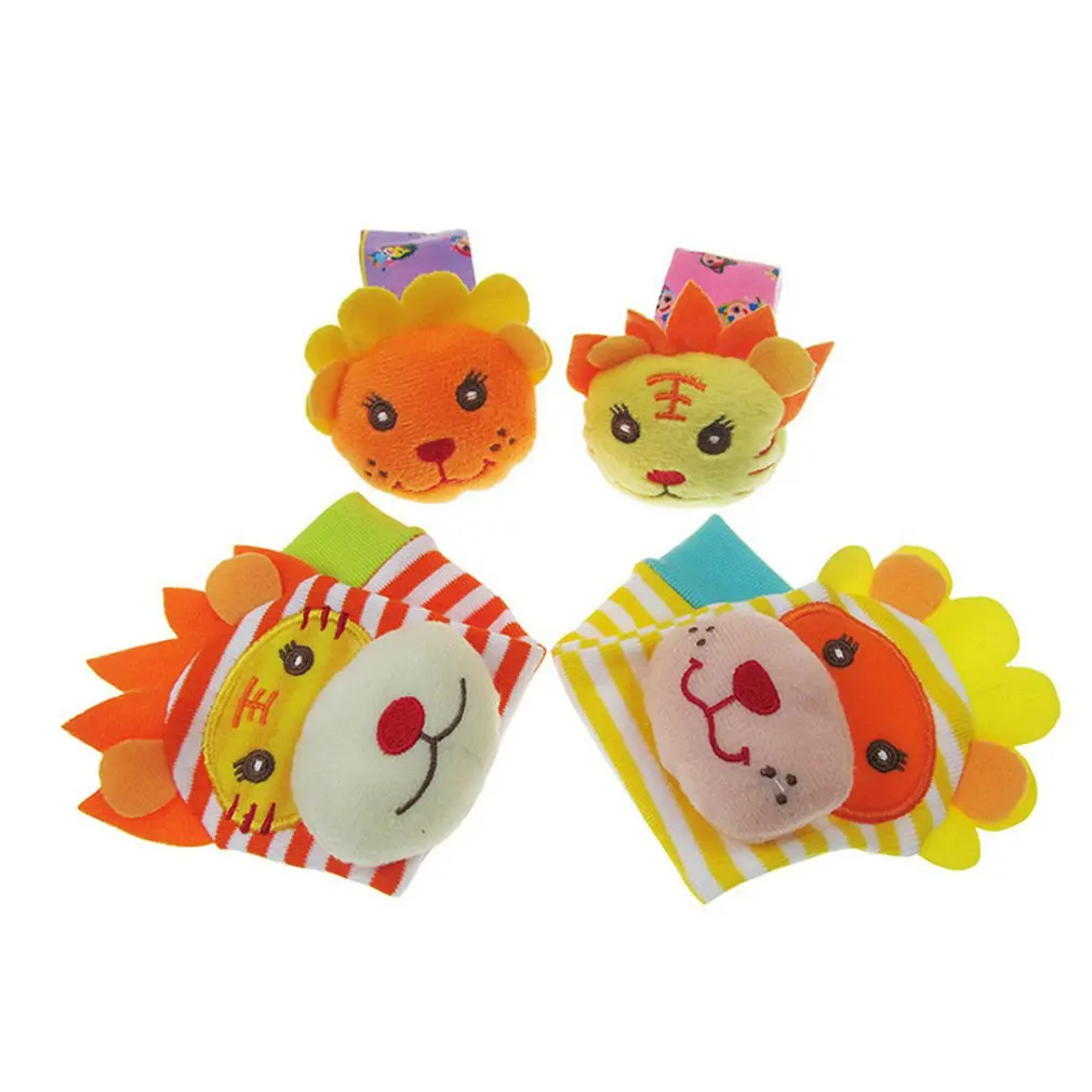 4pcs Baby Games Sock Toys Cute Animal Stuffed Baby Rattle Socks Wrist Rattle Toys For Babies Newborn Baby Toys 0 6 12 Months
4pcs Baby Games Sock Toys Cute Animal Stuffed Baby Rattle Socks Wrist Rattle Toys For Babies Newborn Baby Toys 0 6 12 Months