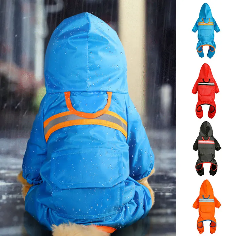 Pet Dog Raincoat Reflective Strips Rain Coat Fashion Waterproof Jacket Outdoor Breathable Clothes For Dog Puppies S-2XL
Pet Dog Raincoat Reflective Strips Rain Coat Fashion Waterproof Jacket Outdoor Breathable Clothes For Dog Puppies S-2XL