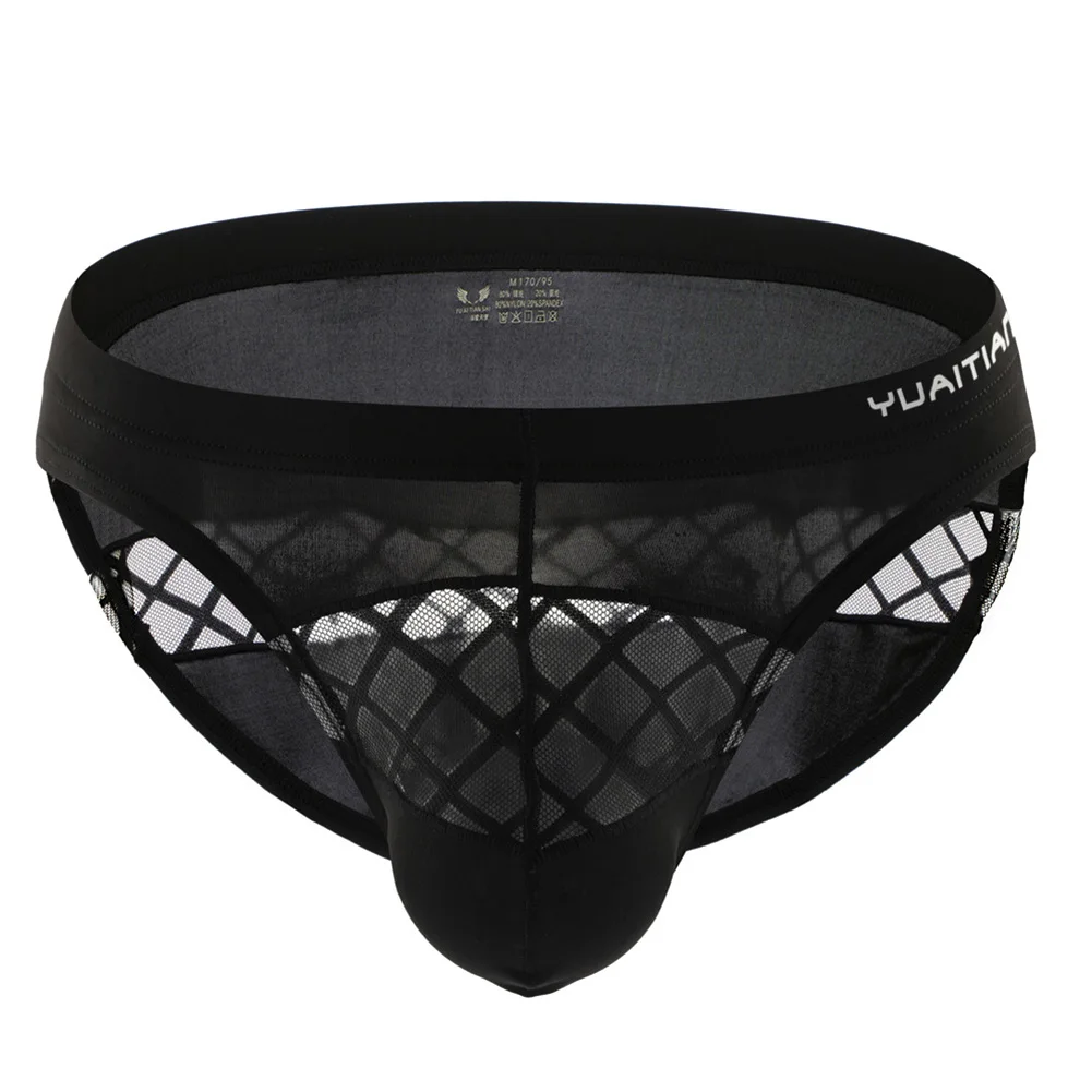 Sexy Mesh Transparent Panties Briefs Solid Color Low-Rise Breathable Bulge Pouch Briefs Underpants Underwear Pump Man For Men
Sexy Mesh Transparent Panties Briefs Solid Color Low-Rise Breathable Bulge Pouch Briefs Underpants Underwear Pump Man For Men