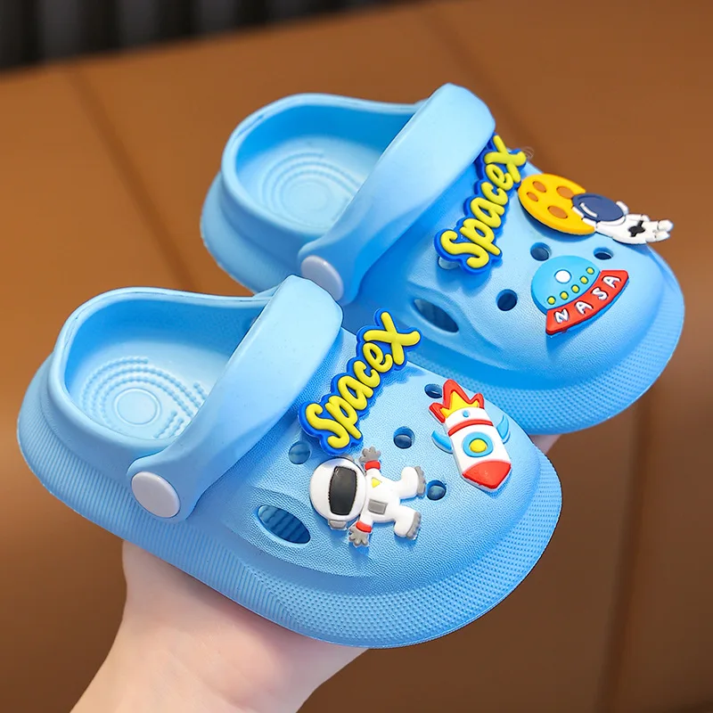 New 2023 Boys Slippers Summer Beach Shoes Indoor Toddler Boy Anti-slip Slippers Cute Cartoon Space X Kids Sandals For Boy
New 2023 Boys Slippers Summer Beach Shoes Indoor Toddler Boy Anti-slip Slippers Cute Cartoon Space X Kids Sandals For Boy